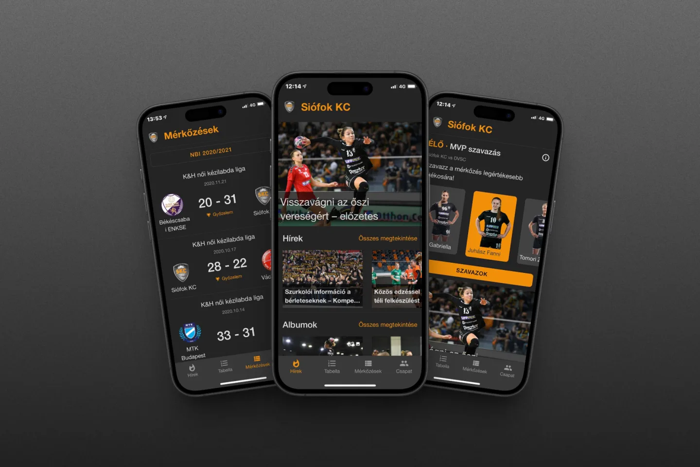 Siófok KC fan app